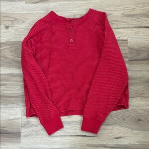 Old Navy Red Crew Neck Sweater